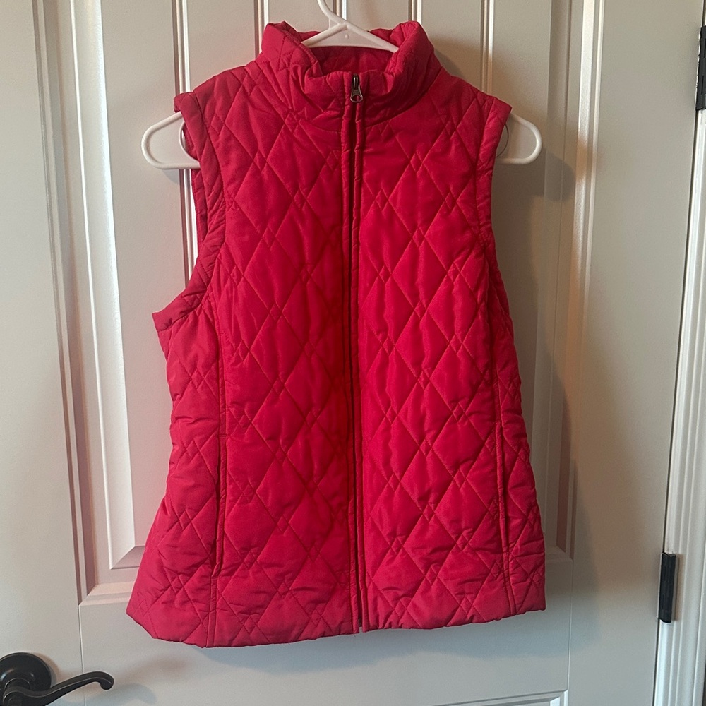 Hot pink vest